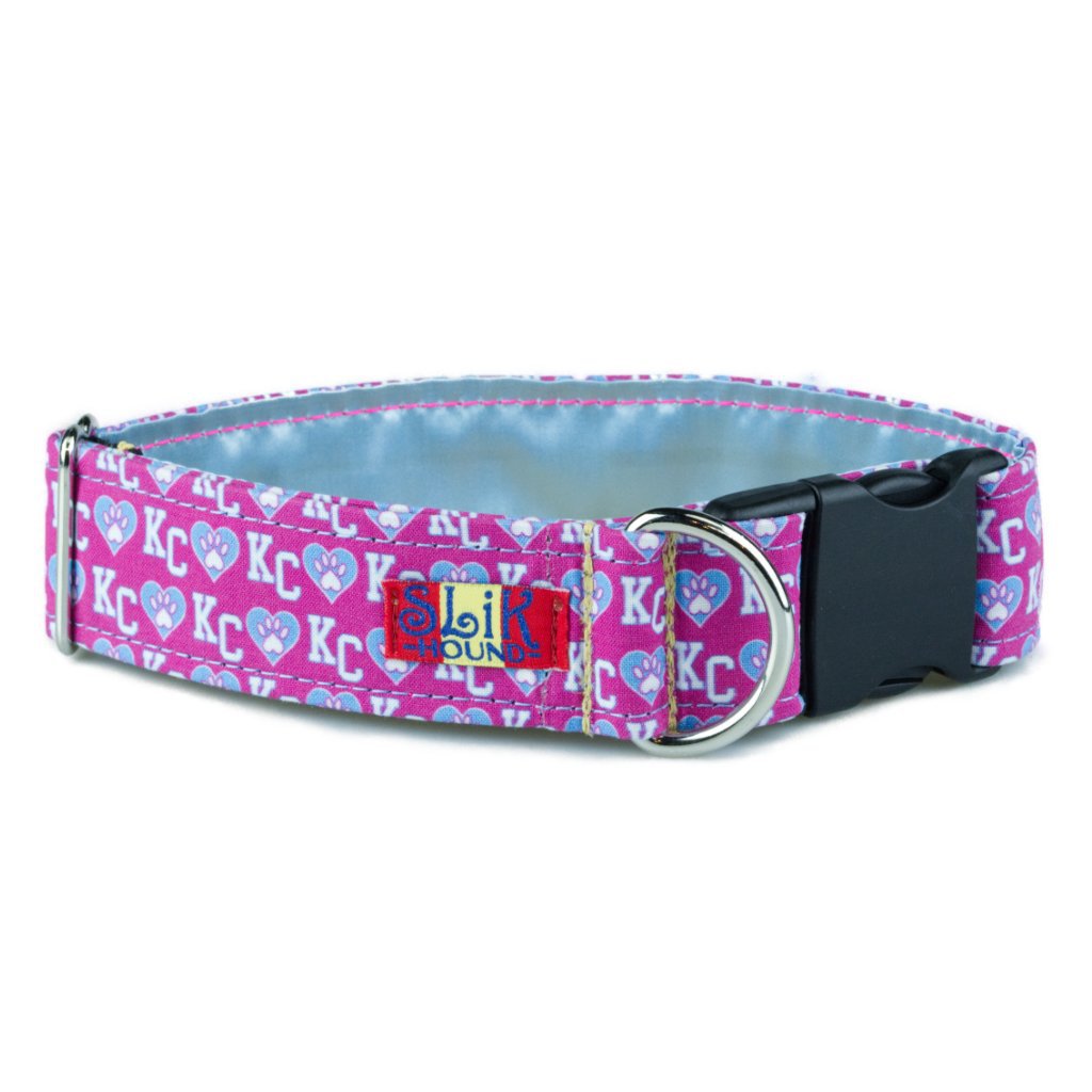 Dog Hearts KC Pink