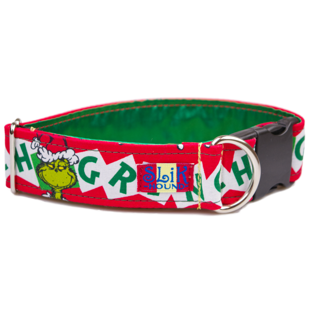 Grinch online dog collar