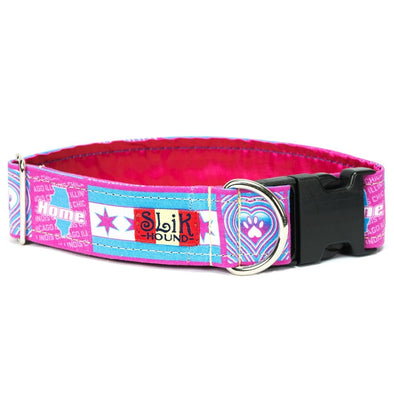 Chicago Bears NFL Pink Dog Collar