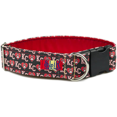 Kansas City Dog Collars Made by SLiK Hound KC