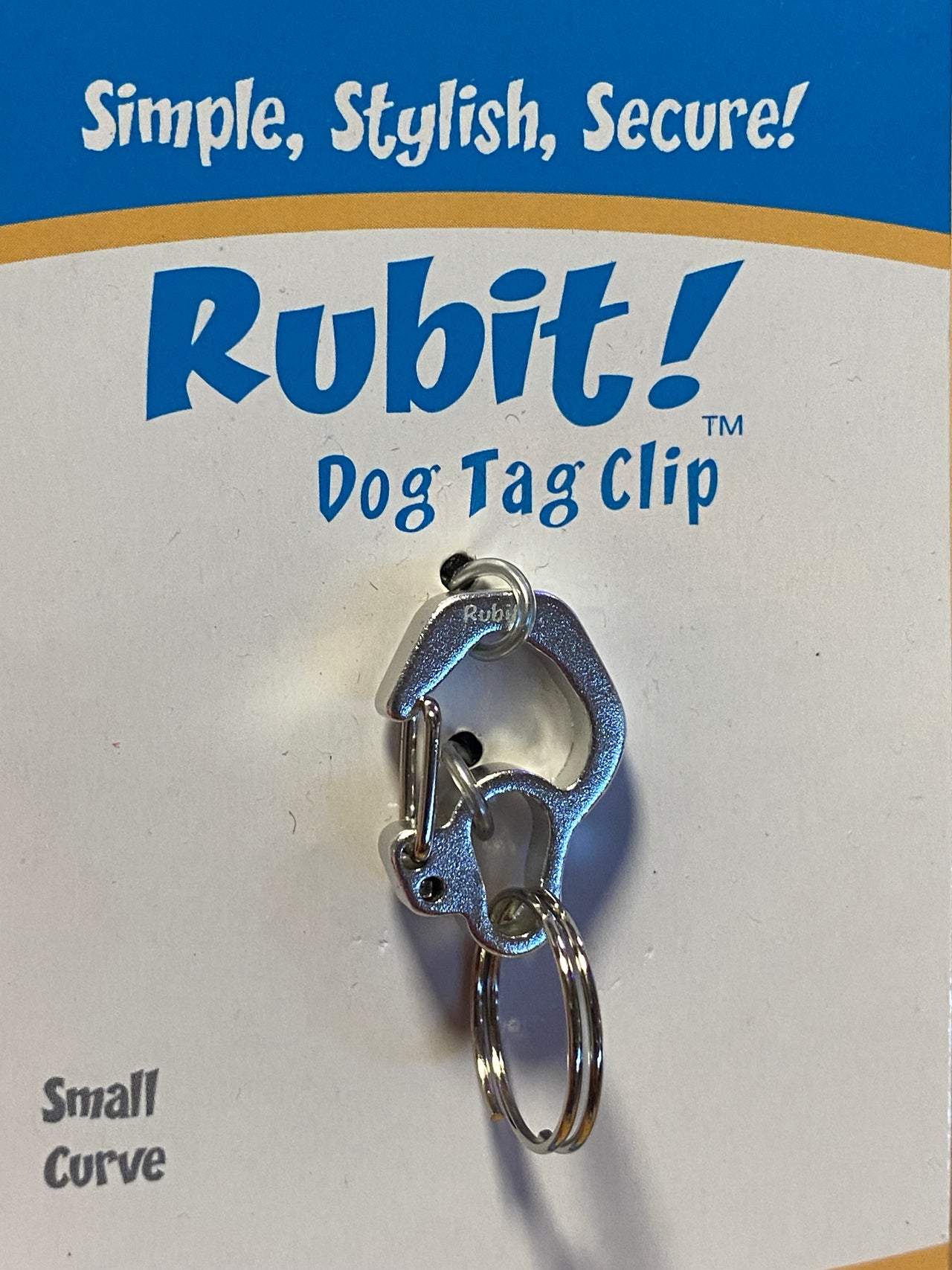 Small Curve Clip Silver