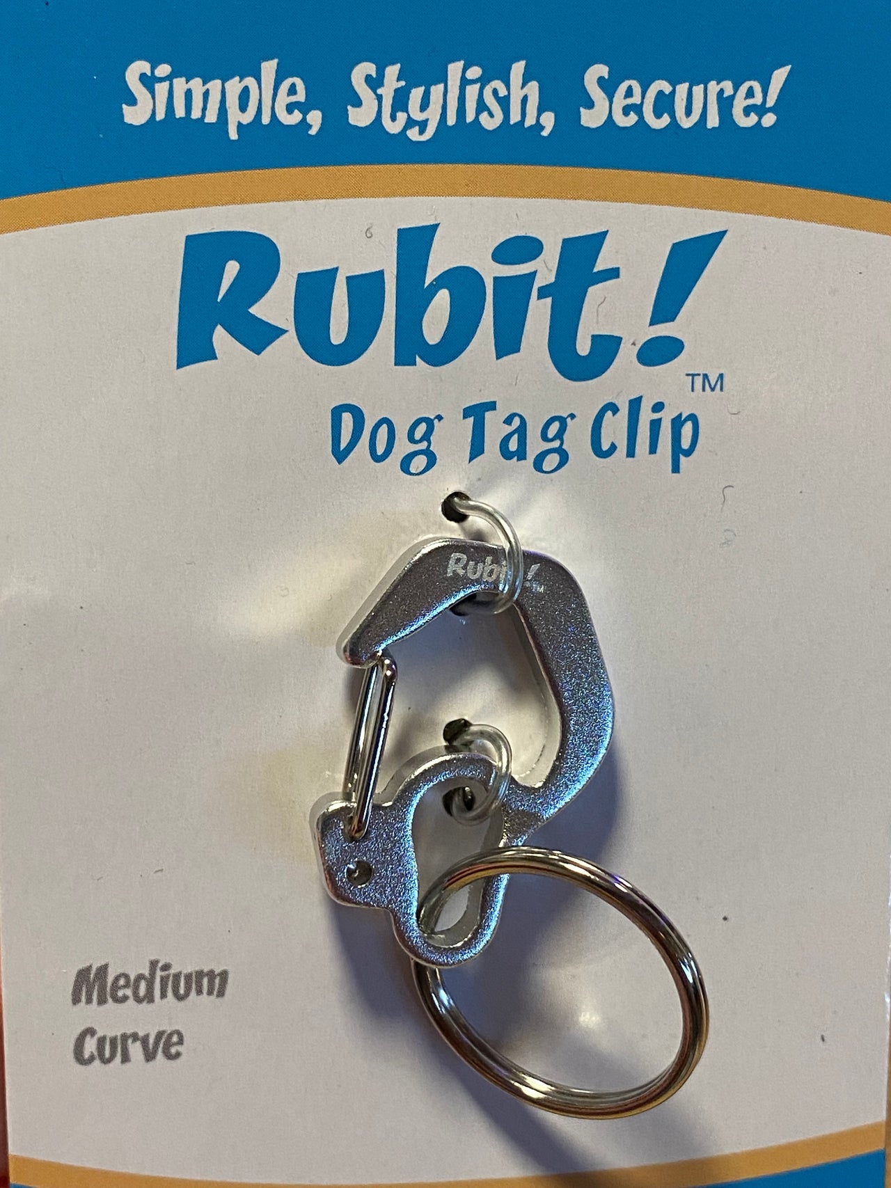 Medium Curve Clip Silver